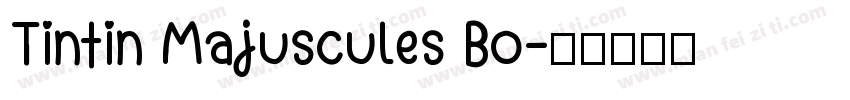 Tintin Majuscules Bo字体转换